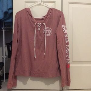 PINK Long-sleeve shirt